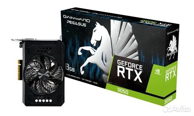 Видеокарта Gainward GeForce RTX 3050 8 гб