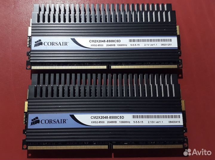 Оперативная память DDR2/DDR3 PC26400/8500 PC310600