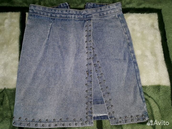 Юбка джинсовая