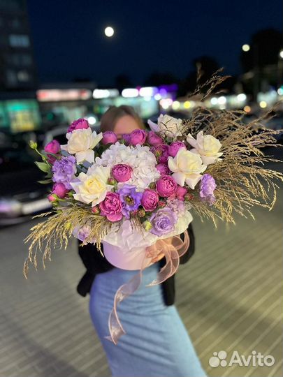 Живые цветы букеты