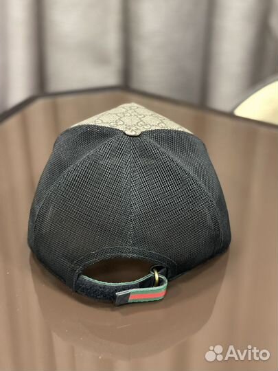 Кепка бейсболка gucci с принтом пчелы оригинал