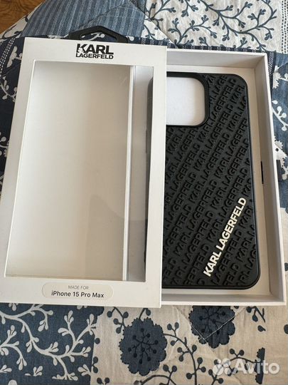 Чехол на 15 pro max karl lagerfeld