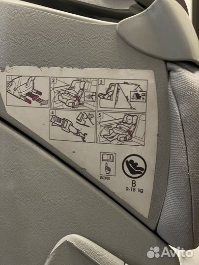 Детское автокресло bmw 9 до 36 кг isofix