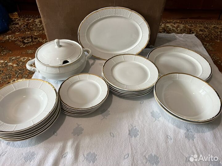 Сервиз столовый на 6 персон Чехословакия