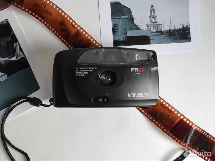 Плёночный фотоаппарат minolta F15 BF Date