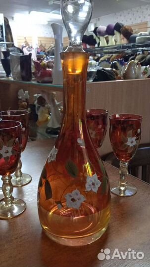 Набор для вина Богемия, смальта