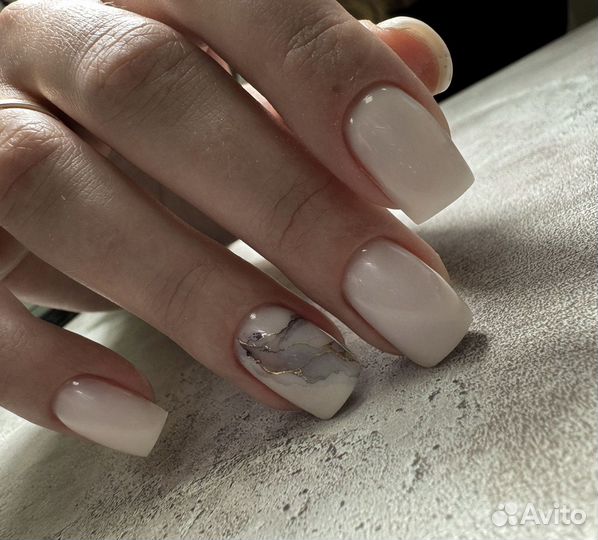 Наращивание ногтей, маникюр, педикюр