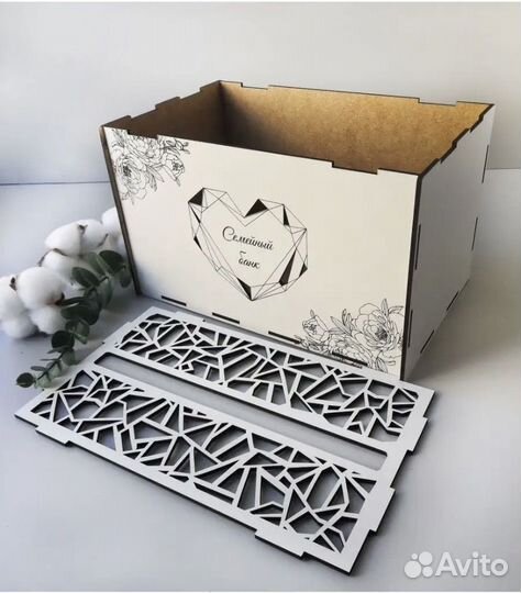 Свадебный сундучок для денег