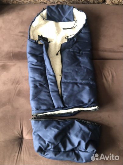 Зимний конверт в коляску