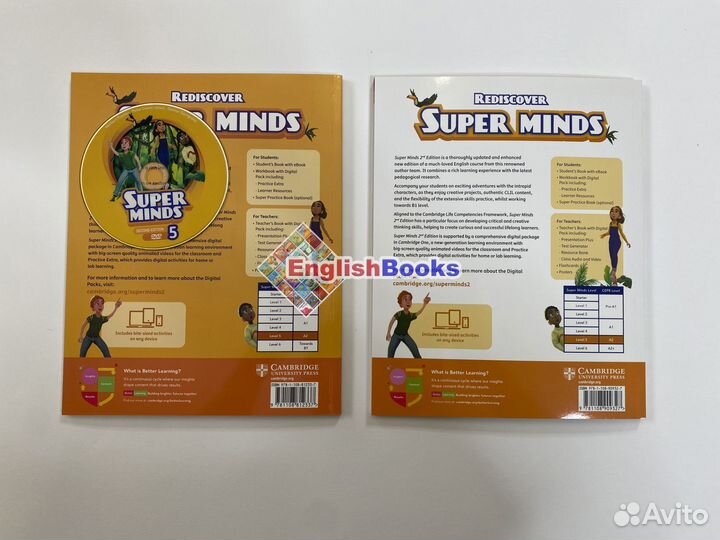 Super Minds 5 2ed (учебник,раб.тетрадь,диск)