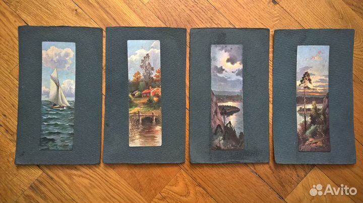 Цветные литографии. Модерн. Начало 20 века