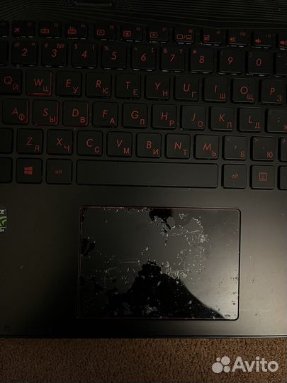 Игровой ноутбук asus GL552J