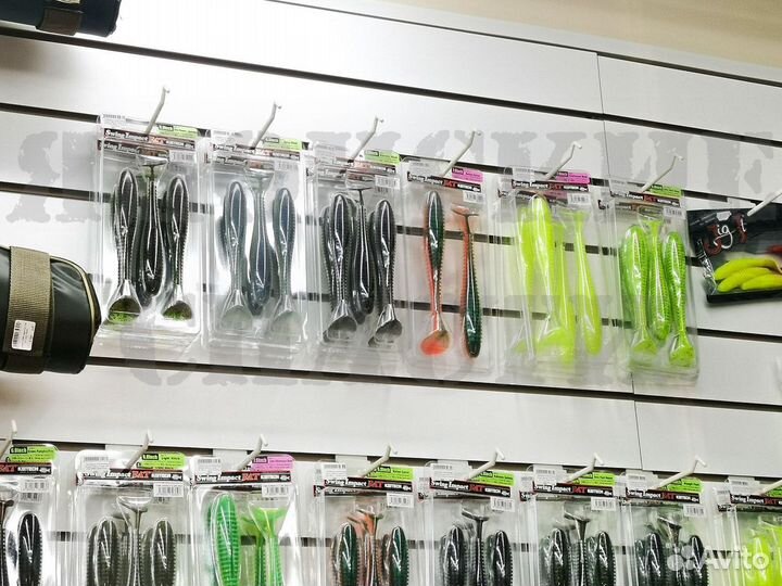 Крупные силиконовые рыболовные приманки Keitech