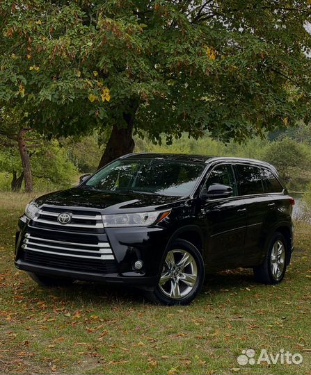 Toyota Highlander 3.5 AT, 2018, 53 000 км