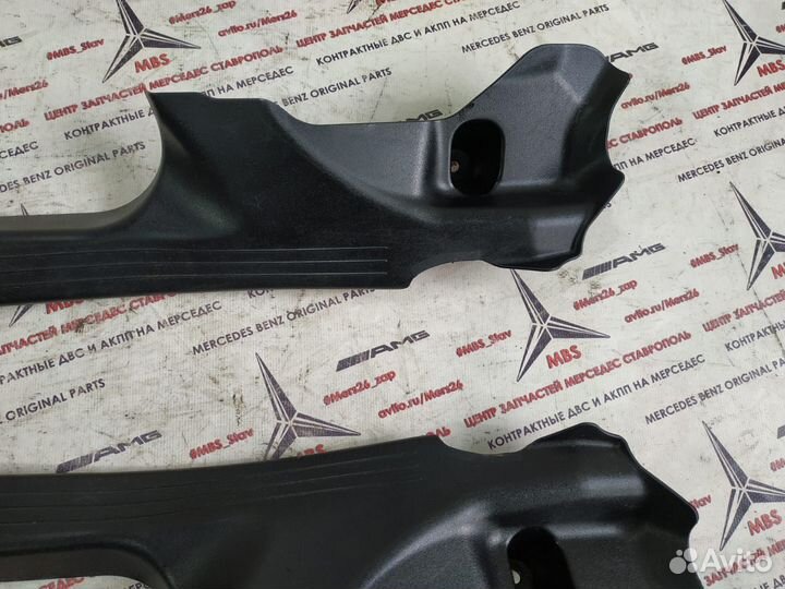 Накладки порога w203 Mercedes зад внутр