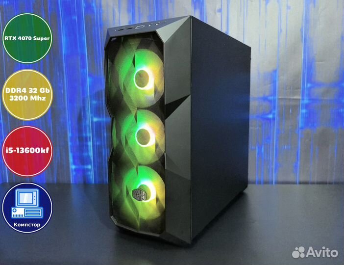 Сборка пк i5-RTX4070SUP-32DDR4-BSZ6934071258-B760