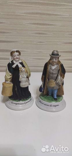 Фарфоровые статуэтки, антик