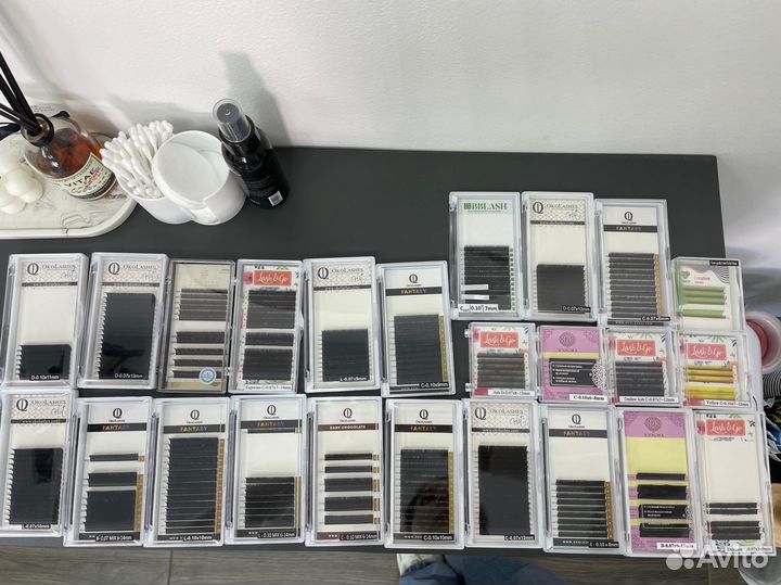 Материалы для наращивания ресниц