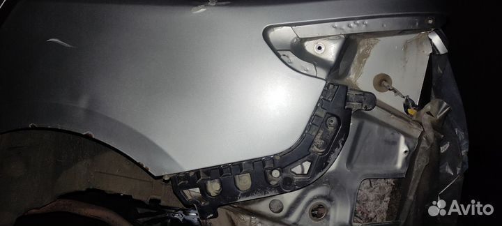 Renault fluence кронштейн крепления заднего бампер