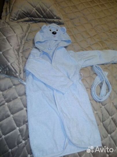 Махровый халат LEO