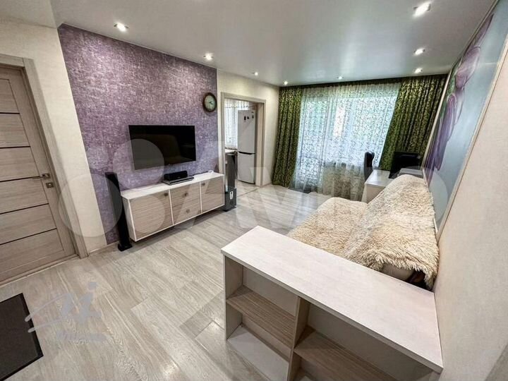 2-к. квартира, 52,4 м², 6/16 эт.