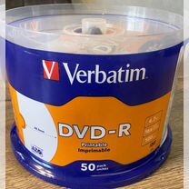 Диск DVD-R Verbatim 4,7 Gb