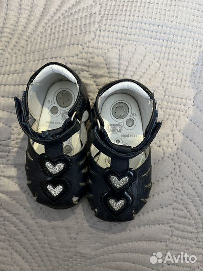 Сандалии для девочки 19 размер