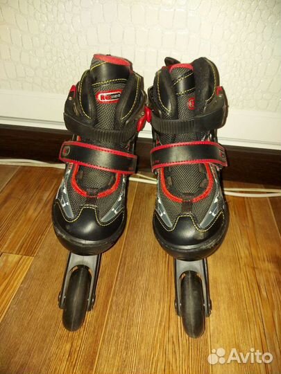 Ролики раздвижные, р.31-36. Reaction+защита