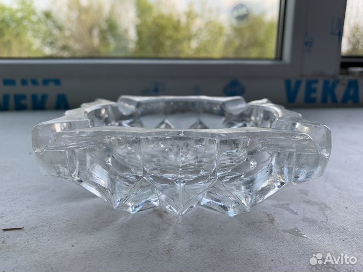 Хрустальная пепельница СССР