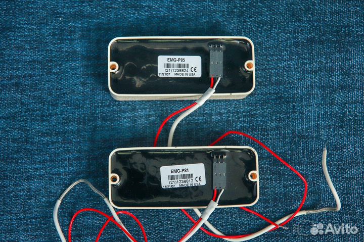 EMG P81 + EMG P85 активные хамбакеры в формате P90