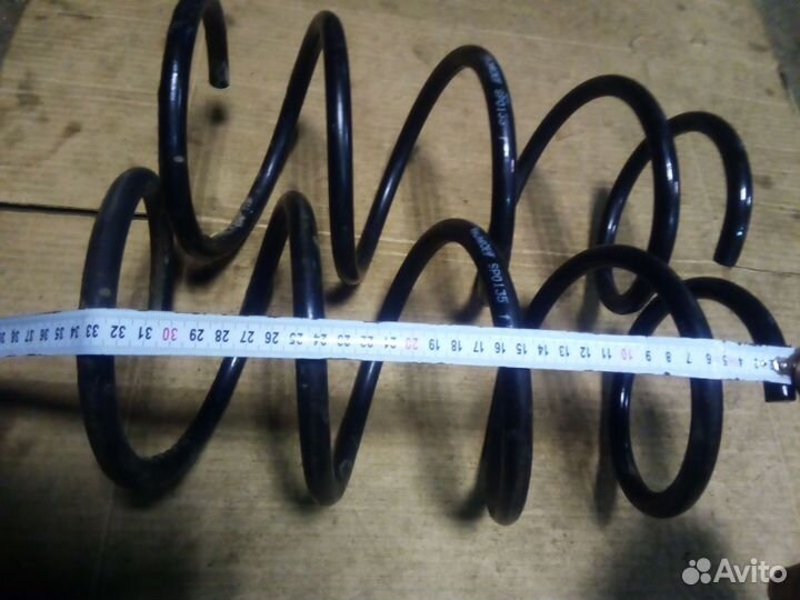 Пружина подвески передняя Рено сценик 1