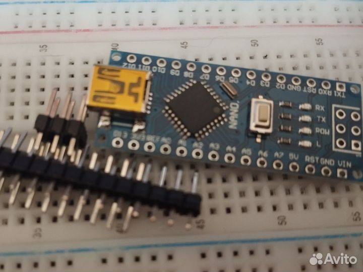 Ардуино нано (гребёнка в комплекте не припаяна)