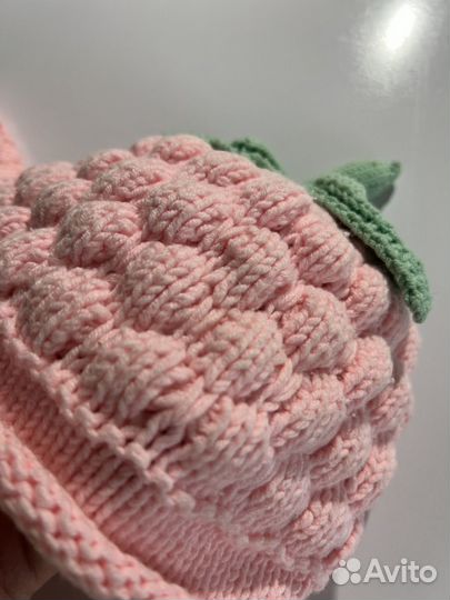 Пинетки зимние и шапочка комплект