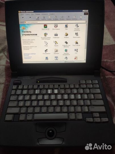 Ретро ноутбук Compaq armada 2860f