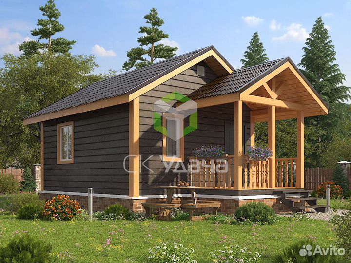 Домики для отдыха, дачи, глэмпинга