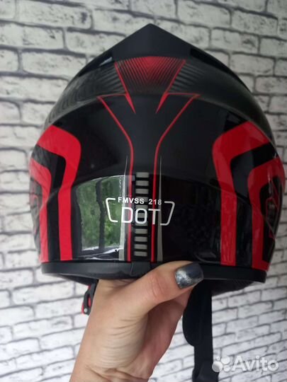 Кроссовый шлем размер L