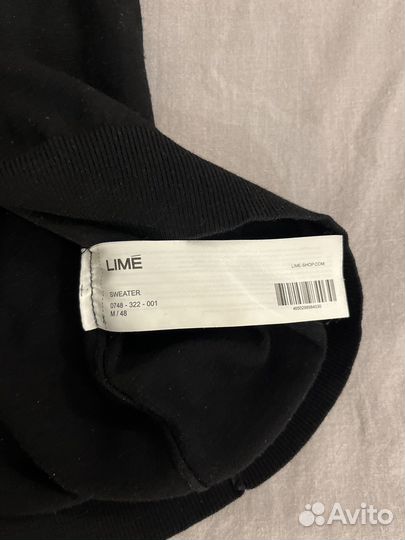 Поло Lime черное