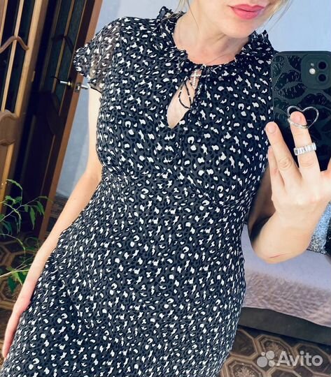 Платье 100 шелк