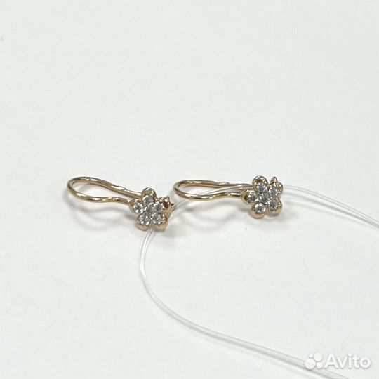 Золотые Серьги 585 Проба