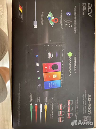 Магнитола ACV AD9001