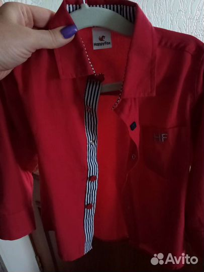 Рубашки на мальчика