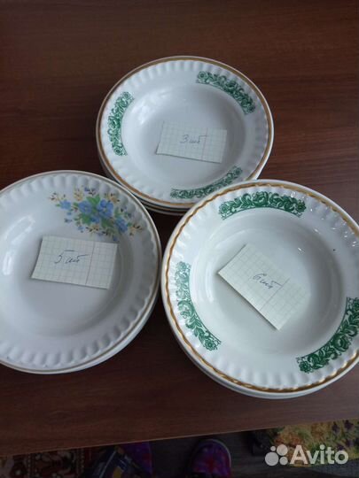 Тарелка п/порционные из СССР