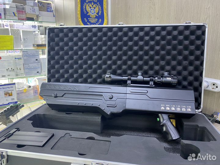 Антидроновое ружье гарпия 140 ватт