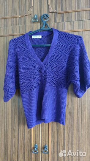 Кардиган вязаный