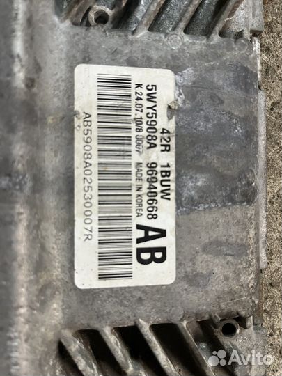 Эбу daewoo nexia n150 F16D3