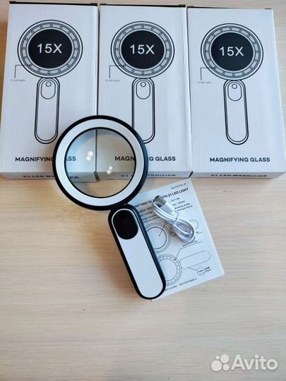 Оптом-Лампа лупа с подсветкой 15х