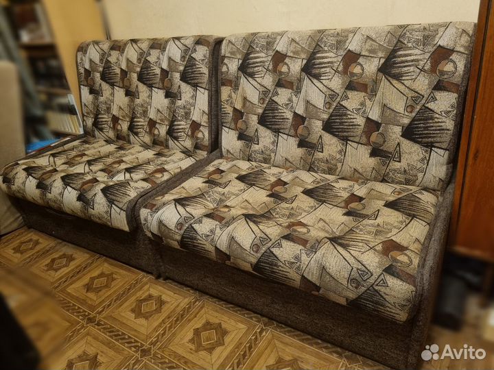 Диван кровать бу, аккордион (спал.место 1*1,9м)