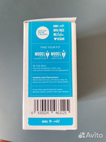 Lunette 1 менструальная чаша