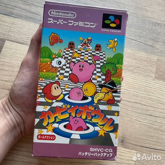 Kirby Bowl Super Famicom (1994 год, Япония)