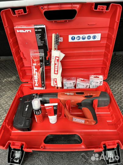 Пороховой монтажный пистолет Hilti DX 460 новый